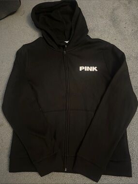 NWT PINK full zip hoodie